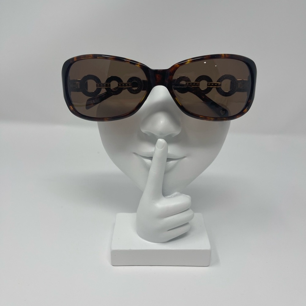 COPY - Handmade Brighton Central Park Sunglasses in tortoise.